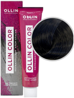 OLLIN COLOR 2/0 черный 100 мл Перманентная крем-краска для волос