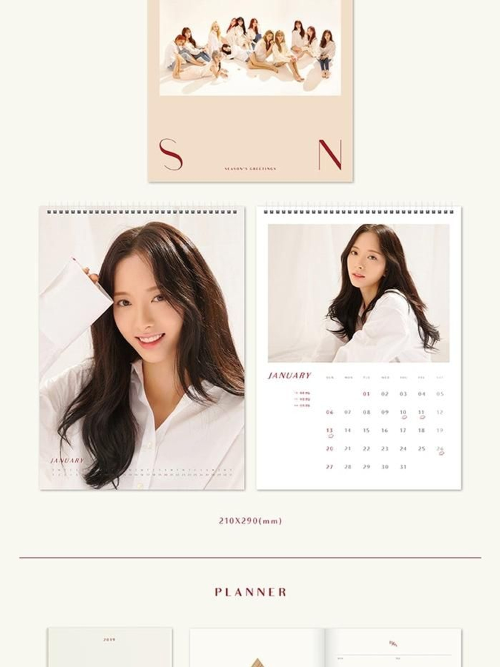товары WJSN - 2019 Season's Greetings