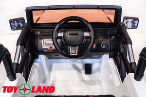 Детский электромобиль Toyland Jeep SH 888 белый