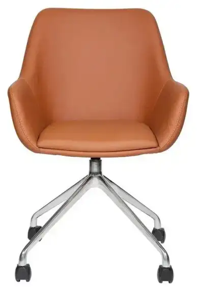 Офисное кресло МГ-24 В ХРОМ ПАУК 4 ЛУЧА