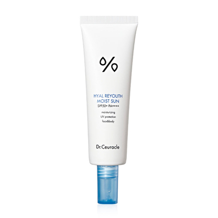 DR.CEURACLE Увлажняющий солнцезащитный крем Hyal Reyouth Moist Sun, 50 мл