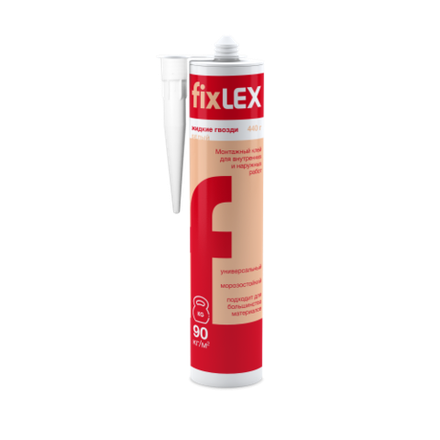 Жидкие гвозди LEX 50029918 FixLEX белый 440гр