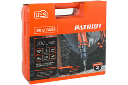 Аккумуляторная дрель-шуруповерт PATRIOT BR 203UES 180201203