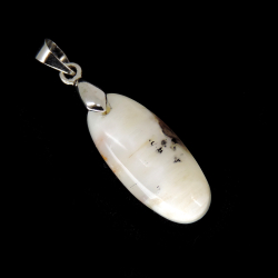 Кулон "Овал" опал древесный асс.