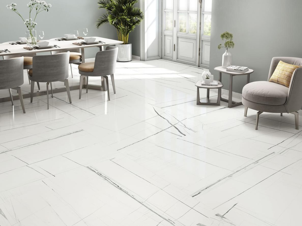 Baldocer Titanium White Pulido 120x260