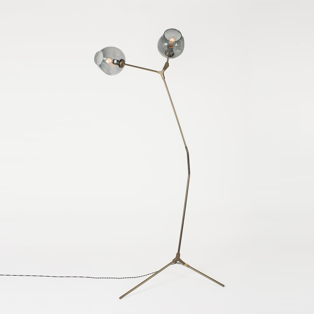 Floor design lamp  Branching Bubble FL.02.01 by Lindsey Adelman