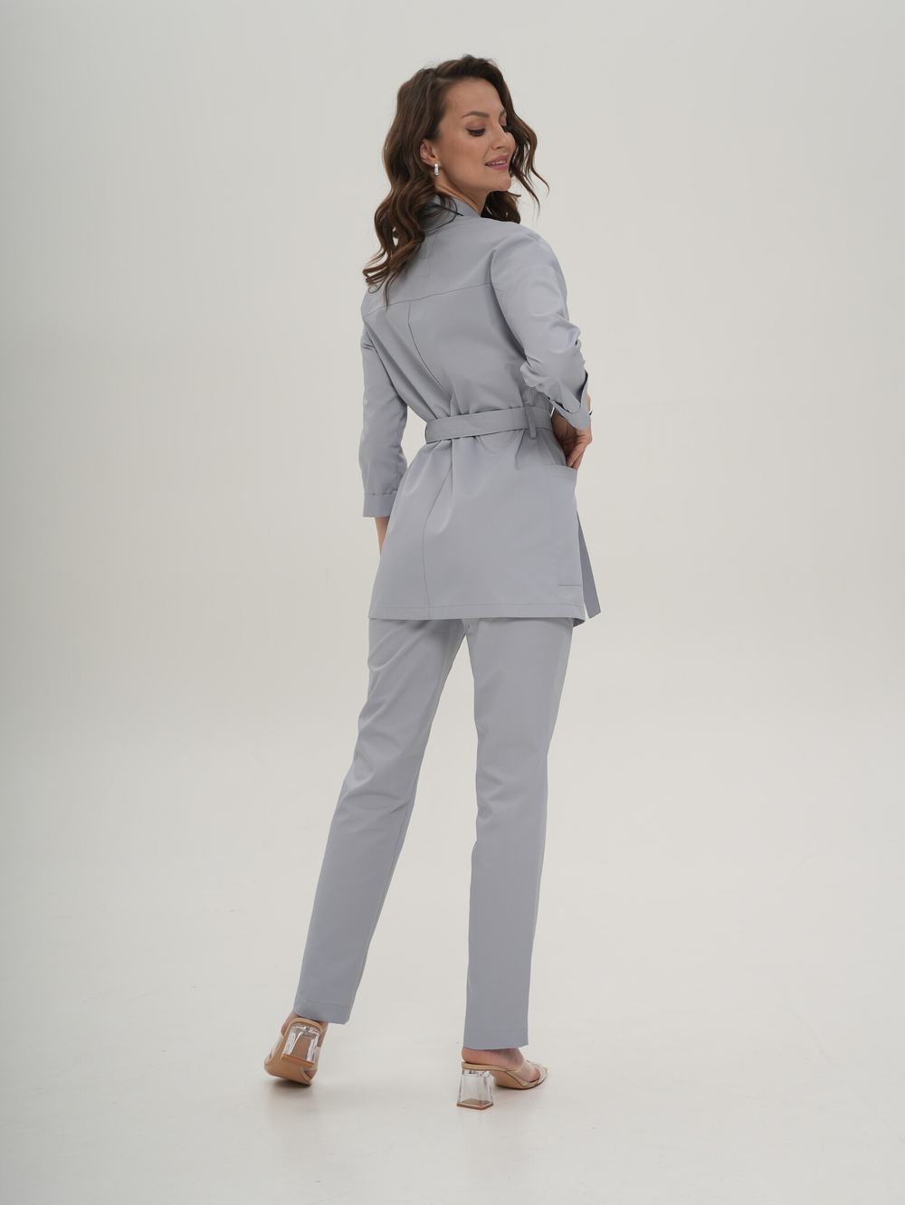 Блуза медицинская женская | Бл-367 3/4 сатори