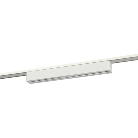 Магнитный трековый светильник ЭРА TRM-S5-2-12W4K WH светодиодный 12Вт 4000К белый для системы S5