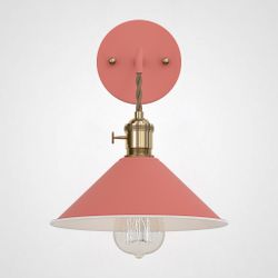 Бра С Подвесным Плафоном Braid Wall Pink By Imperiumloft