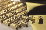 Комплект шрифтов для горячего тиснения OPUS O.FONT Cyrillik Masterset 9 mm Буквы и цифры Русский язык 2+1