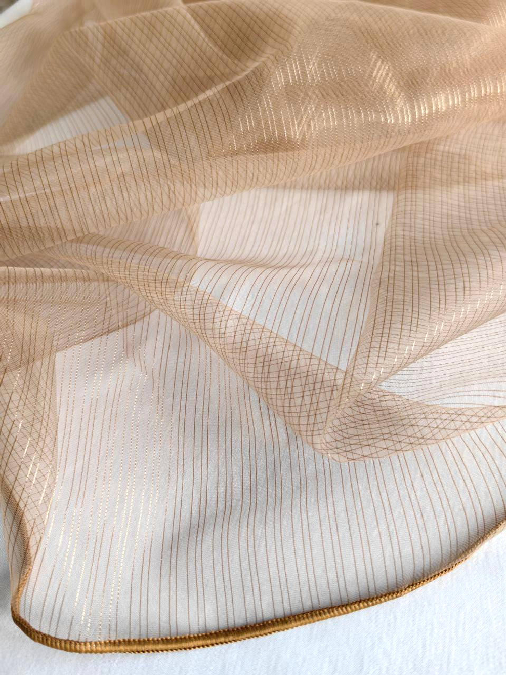 Тюль однотонный Джам органза (1022 PIRILTI-140)