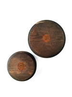 Набор деревянных тарелок из кедра