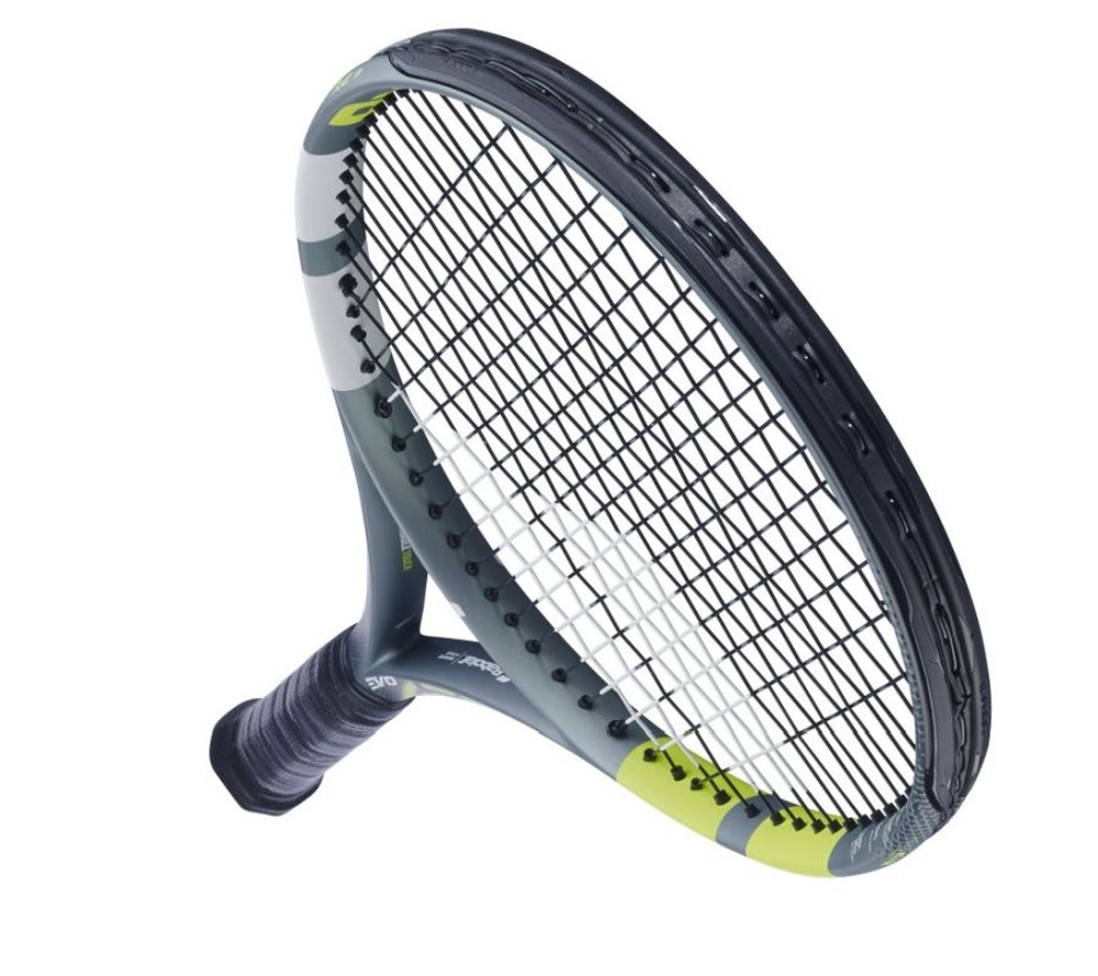 Теннисная ракетка Babolat Evo Aero Gen2 - metallic dark forest/yellow