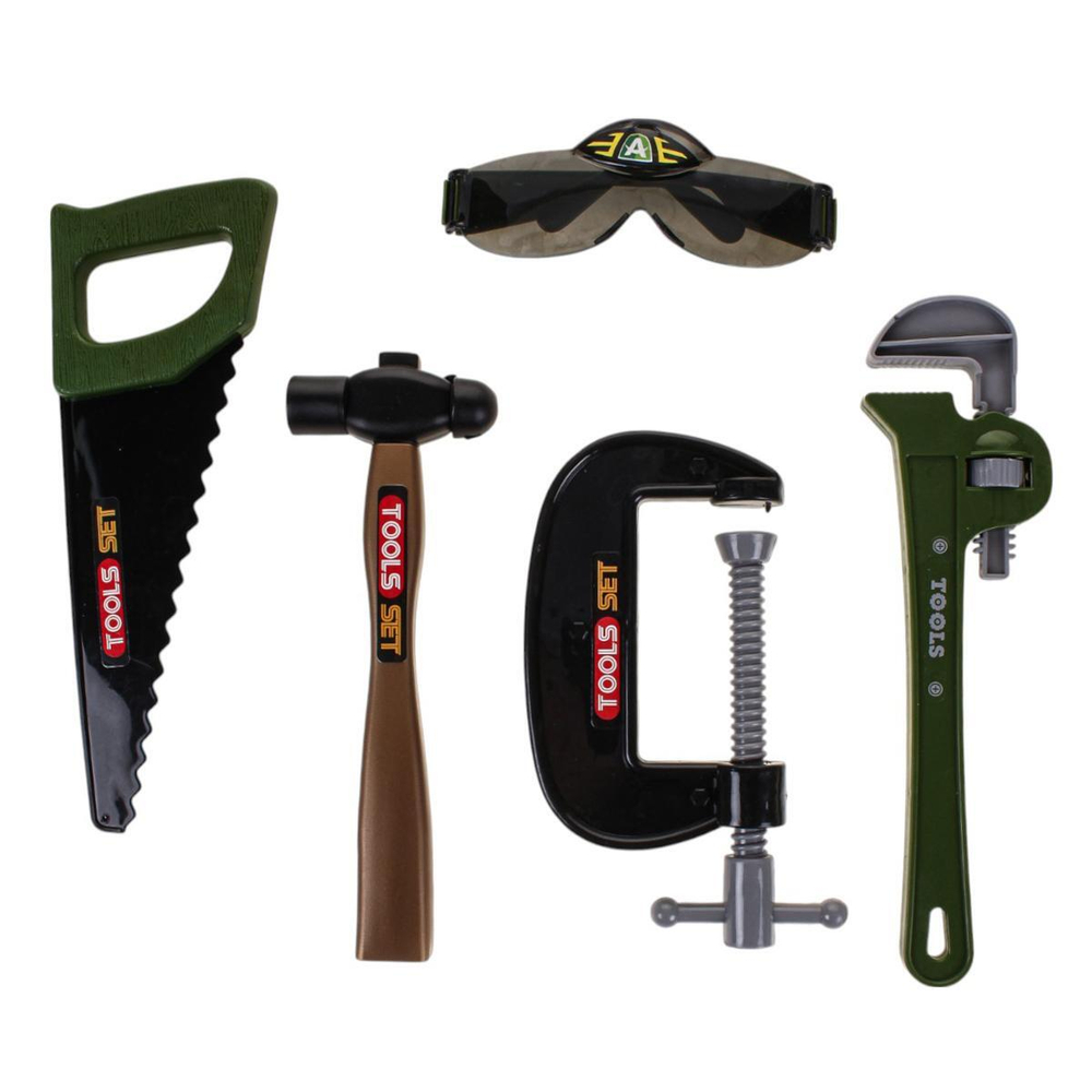 Набор инструментов "Маленький строитель" 18 предм. в пакет (арт. 1994240)