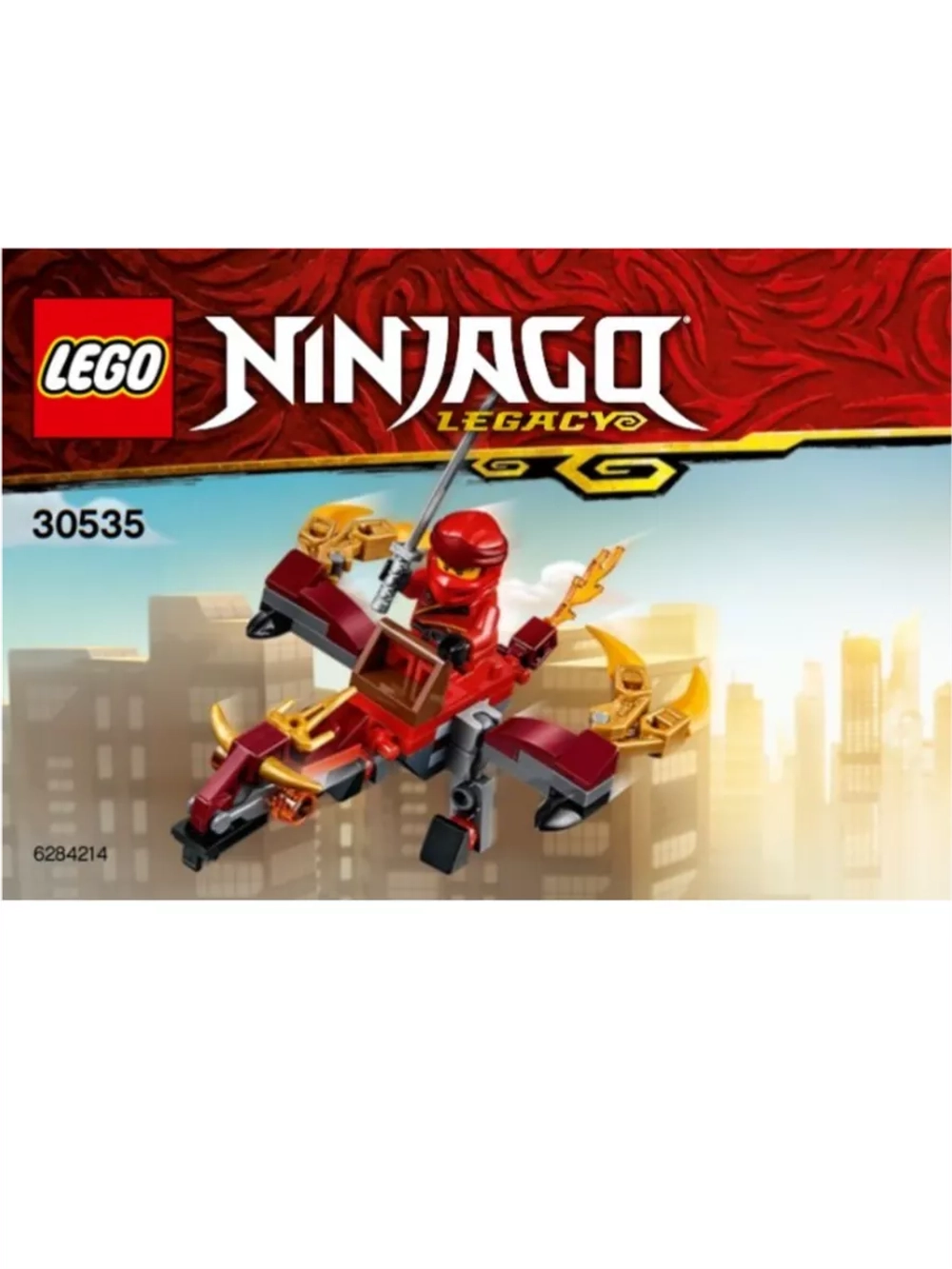 Lego 30535 NinjaGo Огненный дракон