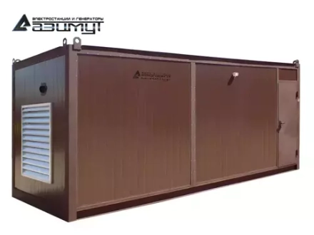 Дизельный генератор Азимут АД-320С-Т400-2РНМ7 Weichai в контейнере с автозапуском