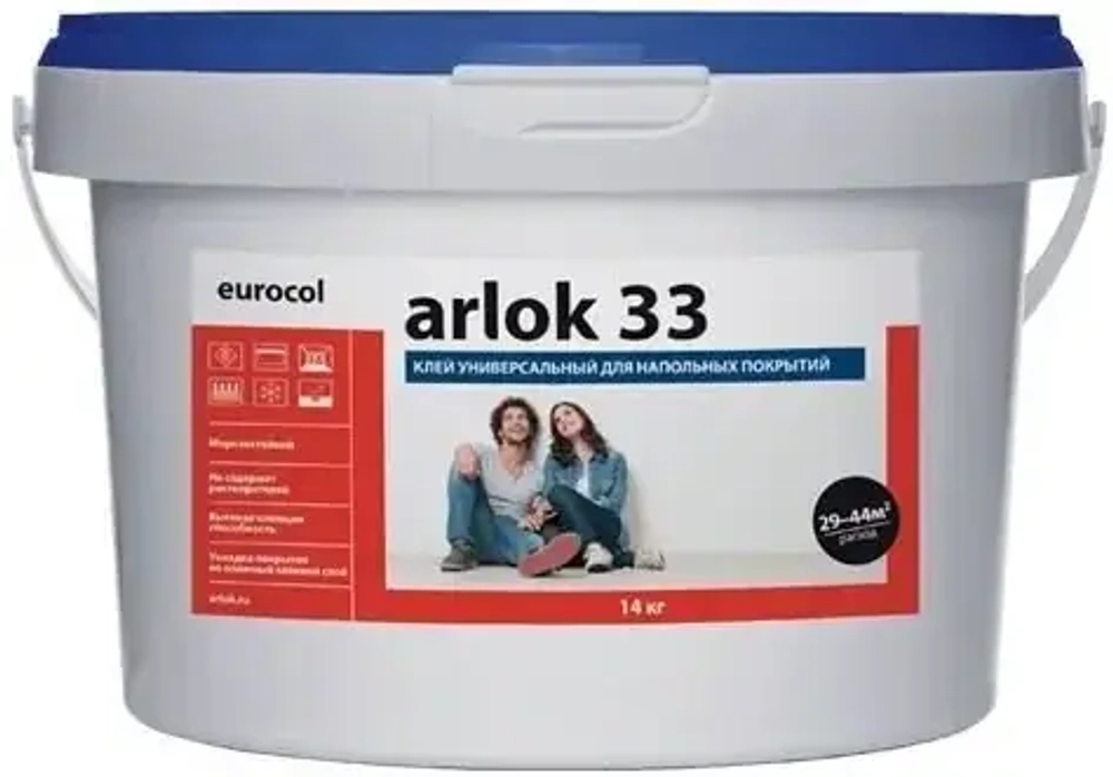 Клей водно-дисперсионный Eurocol Arlok 33 