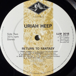 Uriah Heep ‎– Return To Fantasy (Англия) Т
