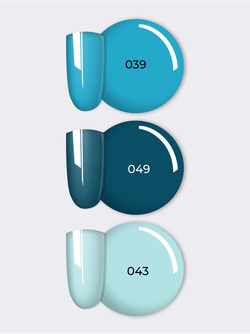 NR Solid Gel Mix Твердые гель-лаки Palette 11 (340, 106, 335), 3х5г