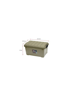Ящик экспедиционный IRIS RV BOX 600, 40 литров 61,5x37,5x33 см. Хаки