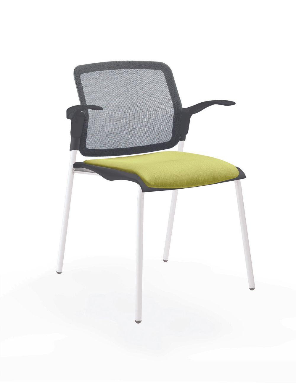 Movie стул со спинкой-сеткой и мягким сиденьем