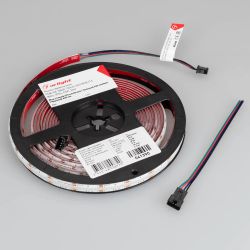 Светодиодная лента герметичная COB-SE-X840-10mm 24V RGB (16 W/m, IP65, CSP, 5m) (Arlight, -) 041390