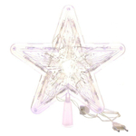 Верхушка светящаяся звезда 22см пак