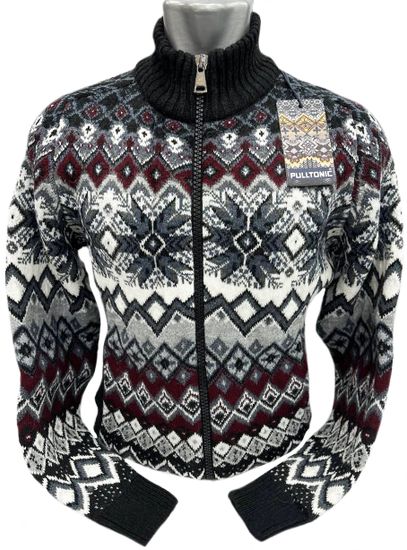 p-p 56-60. PULLTONIC из шерсти и кашемира "СНЕЖОК". Разъемный замок. BATAL