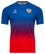 Футболка разминочная JOGEL NATIONAL PerFormDRY Pre-Match Tee, сине-красный