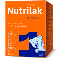 Смесь молочная Nutrilak 1 с 0 месяцев 600г