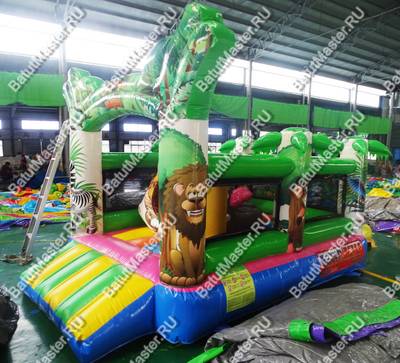 Коммерческий надувной батут "Национальный парк" 4*3*3 м