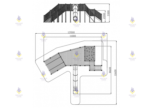 Игровой комплекс «Порт» мини