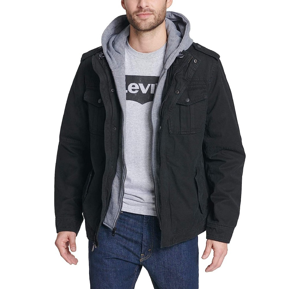 Куртка утепленная мужская LEVI'S WASHED COTTON SHERPA LINED UTILITY JACKET