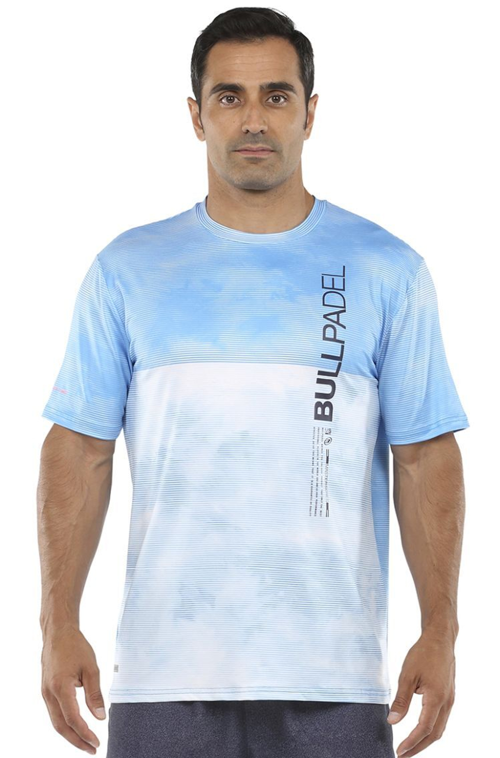 Мужская теннисная футболка Bullpadel Mitu T-Shirt Man - azul claro