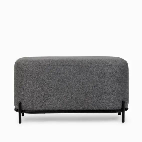 Пуф Pawai 80х45 см, тёмно-серый