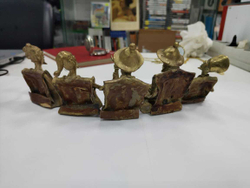 Китайские музыканты. бронза