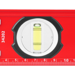 Уровень алюминиевый, фрезерованный, 3 глазка, рукоятки, 800 мм Matrix