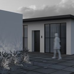 Уличный грунтовый светодиодный светильник Maytoni   O493FL-L3GF3K