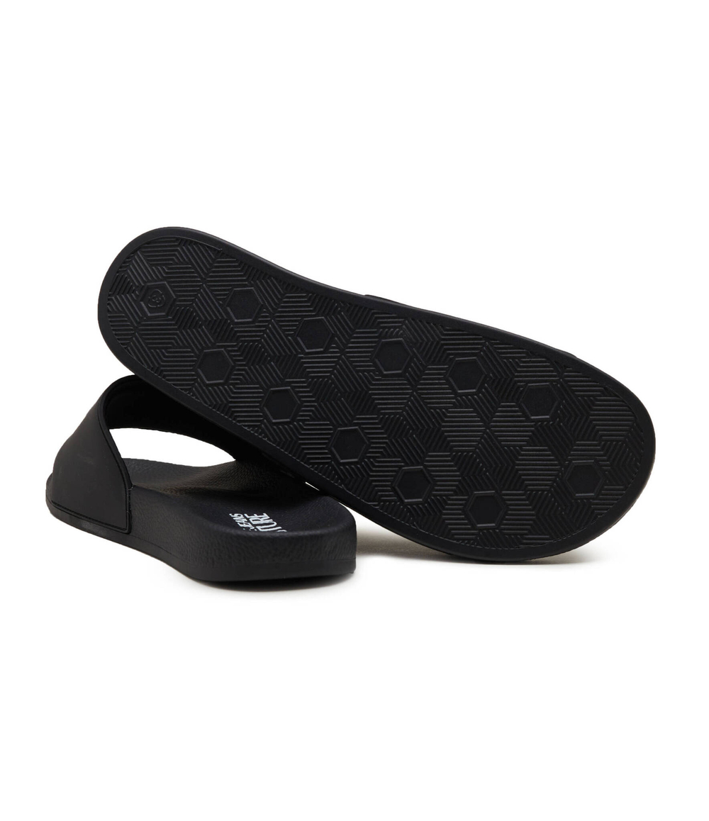 Шлепанцы Versace Jeans Couture - черный(75YA3SQ3ZS192)