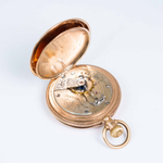 Позолоченные карманные часы