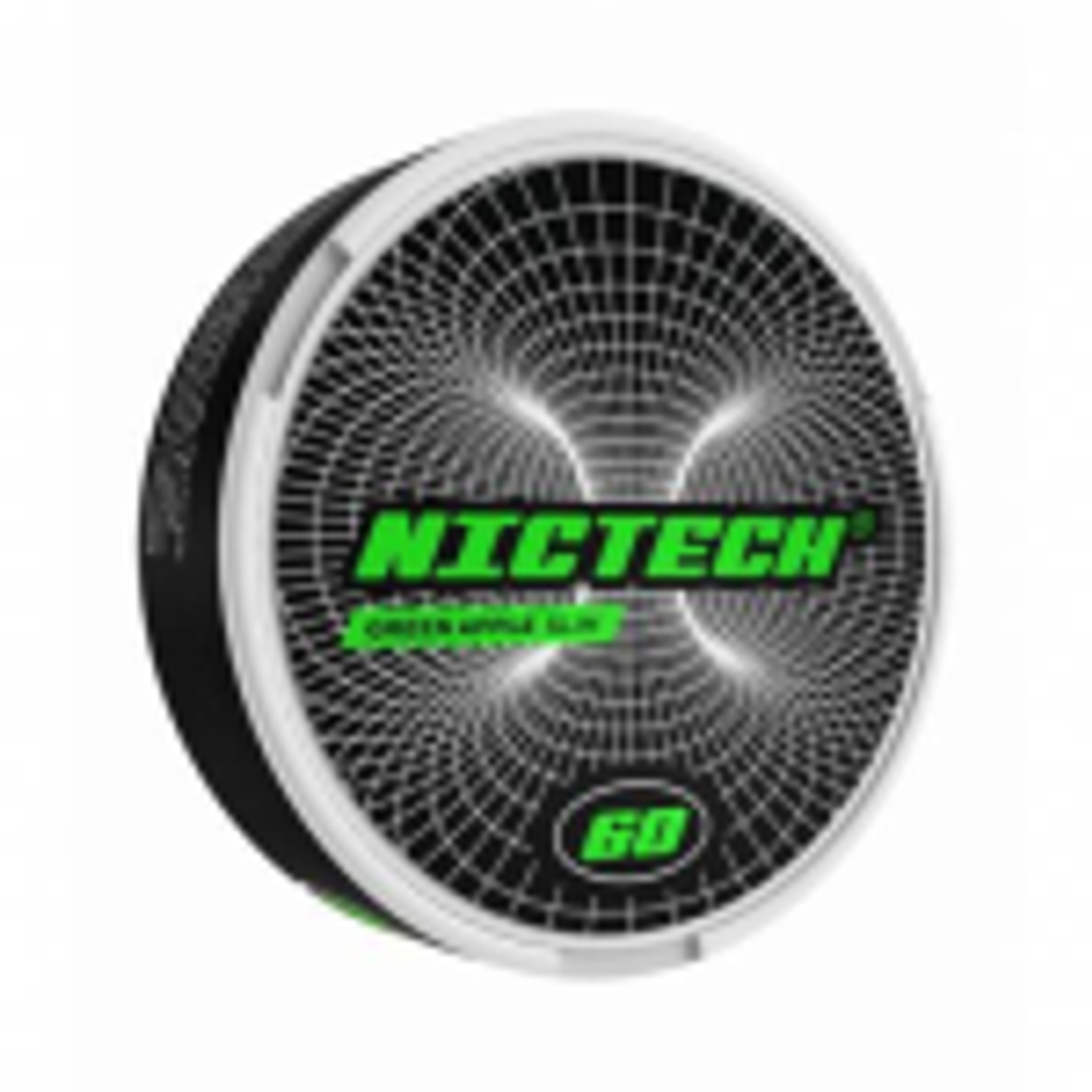 NICTECH 60mg GREEN APPLE SLIM | Яблоко