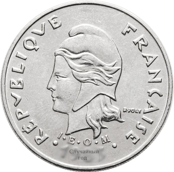 20 франков 1972-2005 Французская Полинезия XF-AU