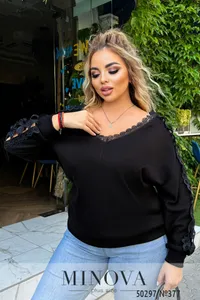 Кофта 377-черный Minova