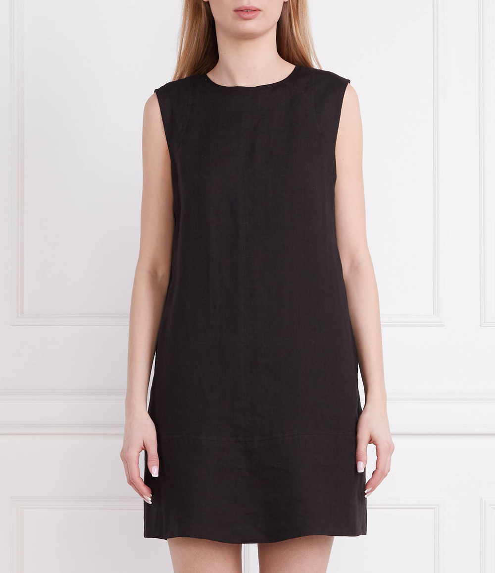 льняное платье angri Marella SPORT - черный(32210834)