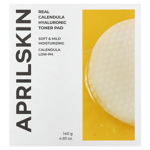 April Skin, Real Calendula, гиалуроновый тонер, 140 г (4,93 унции)