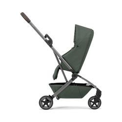 Детская прогулочная коляска Joolz Aer 2 с бампером и реверсивным блоком Forest Green