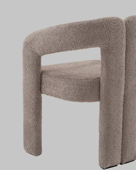 Стул Velit, светло-коричневое букле