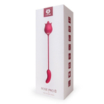 Розовый вибромассажер Rose Pro 8