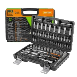 Набор инструментов 94пр. 1/4'', 1/2''(6гр.) ISMA ISMA-4941-5EURO