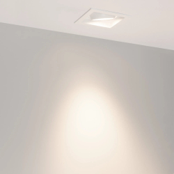 Светильник MS-VORTEX-BUILT-S117x117-20W Day4000 (WH-WH, 40 deg, 230V) (Arlight, IP20 Металл, 5 лет) 057919